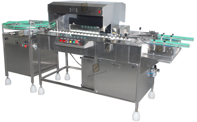 Optical Vial Inspection Machine SPINS - 120 PLC