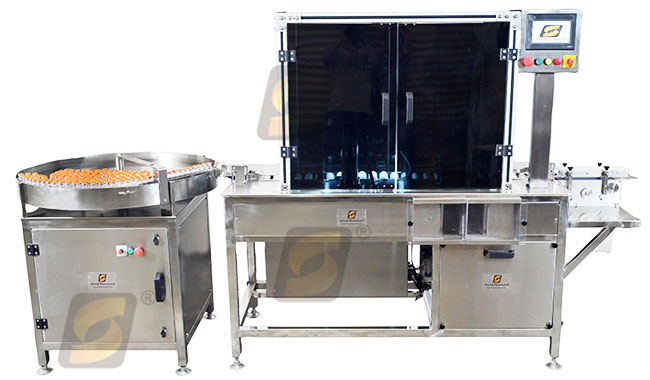 Camera Based Vial Inspection Machine
